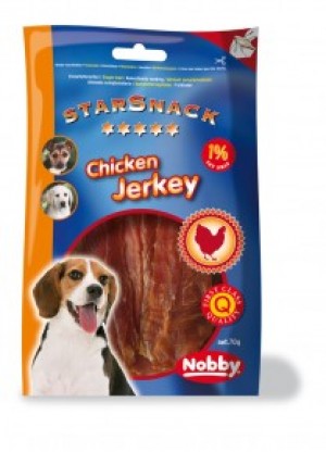 Nobby Starsnack "Chicken Jerky" 70g