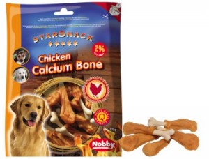 Nobby Starsnack Barbecue Chicken Calcium Bones 375 g
