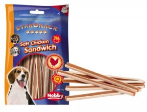 Nobby Starsnack Soft Chicken Sandwich 70g