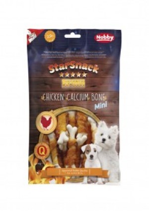 Nobby Starsnack Barbecue Mini Chicken Calcium Bone 113g