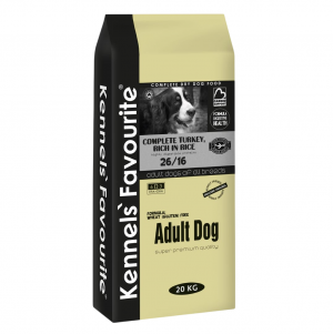 Favourite Adult  poultry meat &  rice, barley 20kg Cena norādīta par 1 gb. un ir spēkā pasūtot 3 gb.