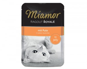 Miamor Ragout Royale 100g Konservi želējā ar tītaru