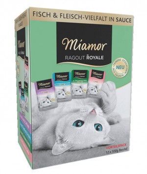 Miamor Ragout Royale Mix  In Sauce  12x100g