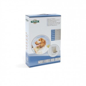 Petsafe Staywell® Aluminium M alumīnija durvis ar elastīgu plastikas mēli un metāla aizslēgšanas aizbīdni