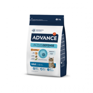 ADVANCE CAT ADULT  sausā barība kaķiem ar vistu 3 kg