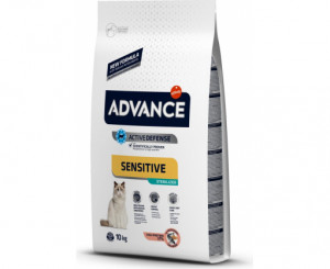 ADVANCE CAT ADULT STERILIZED SENSITIVE S&B  sausā barība kaķiem  10kg