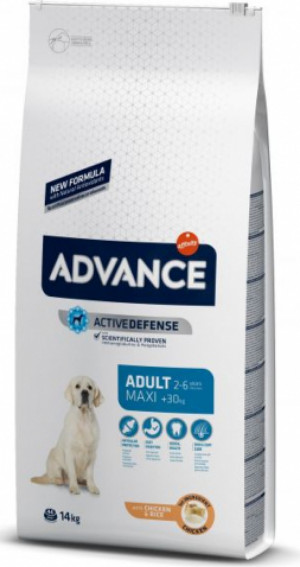 ADVANCE DOG MAXI ADULT  sausā barība suņiem 18 kg