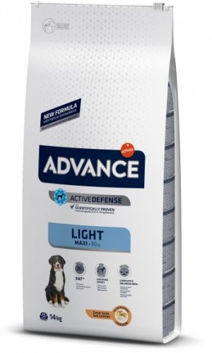 ADVANCE DOG MAXI LIGHT  sausā barība suņiem  12 kg