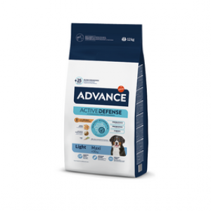 ADVANCE DOG MAXI LIGHT  sausā barība suņiem  12 kg