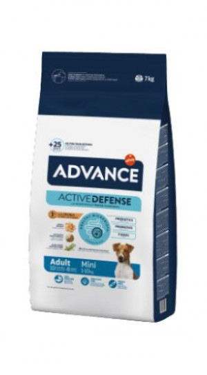 ADVANCE DOG MINI ADULT sausā barība suņiem  7 kg