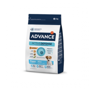 ADVANCE DOG MINI PUPPY sausā barība suņiem  3 kg