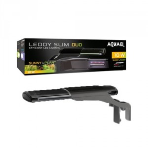 Aquael Leddy Slim 10w Duo Sunny Plant Black