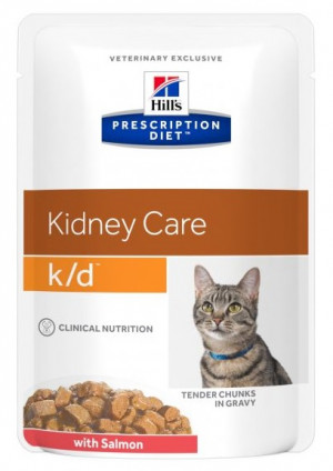 HILLS PD K/D Hill's Prescription Diet Kidney care with Salmon 12 x 85 g