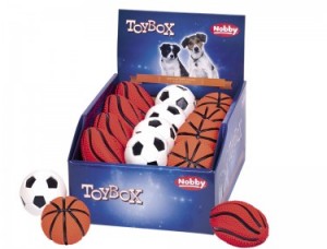 Nobby lateksa rotaļlieta suņiem Bumba "Assorti"