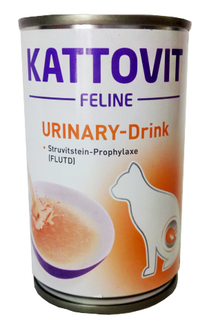 Kattovit Feline Urinary - Drink, zupa kaķiem struvītu profilaksei 135g