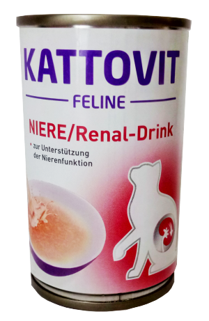 Kattovit Feline Niere/Renal - Drink, zupa kaķiem ar nieru problēmām 135g