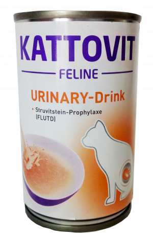 Kattovit Feline Urinary - Drink, zupa kaķiem struvītu profilaksei 12 x 135g