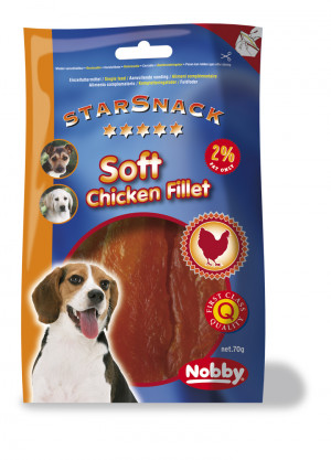 NOBBY StarSnack SOFT CHICKEN FILLET 70 g