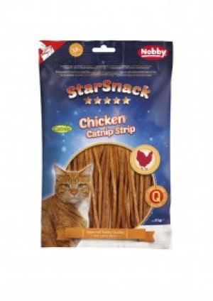 Nobby STARSNACK Chicken Catnip Strip 85g