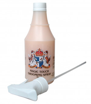 Crown Royale Magic Touch #3 Ready-To-Use Grooming Spray - līdzeklis spalvas mirdumam 473ml