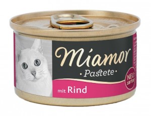 Miamor Pastete Rind 85g