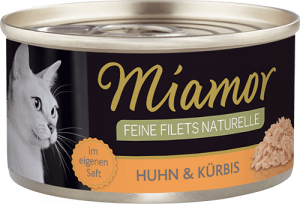 Miamor Feine Fillets Naturelle Huhn&Kurbis 24x80g