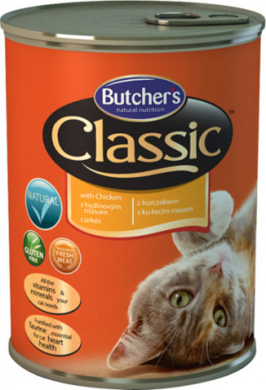 Butcher's WCC Classic with chicken CIJ Cat 400g
