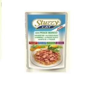 Stuzzy Cat White Fish 100g