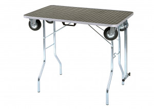 Trolley Table S izmērs 80x50x87cm Show Table Galds ar ritenīšiem