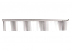 Show Tech + Featherlight Professional Comb Silver 25cm sudrabota ķemme