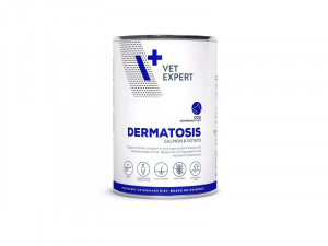 4T Veterinary Diet Dermatosis Dog Salmon&Potato 400g