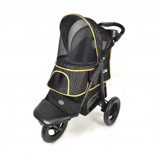 Innopet Buggy Adventure Black/Gold Melni ratiņi